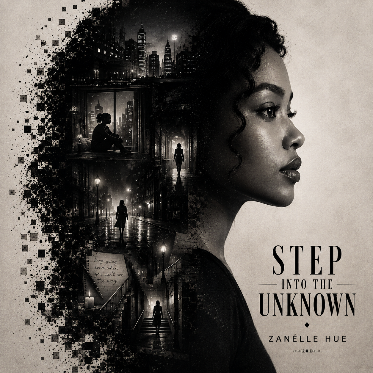 Step Into The Unknown — Zanélle Hue 2026 album cover
